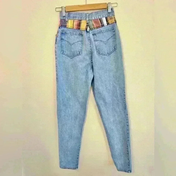 Mainframe Vintage Rare Tapered Denim Jeans Size 5 - Picture 5 of 10